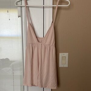 Light Pink Sleeveless Top